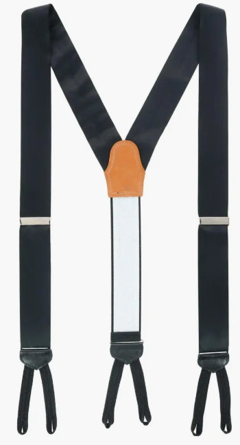 Trafalgar Sutton Silk Formal Suspenders