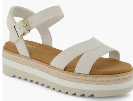 Tom's Kai Espadrille Flatform Sandal