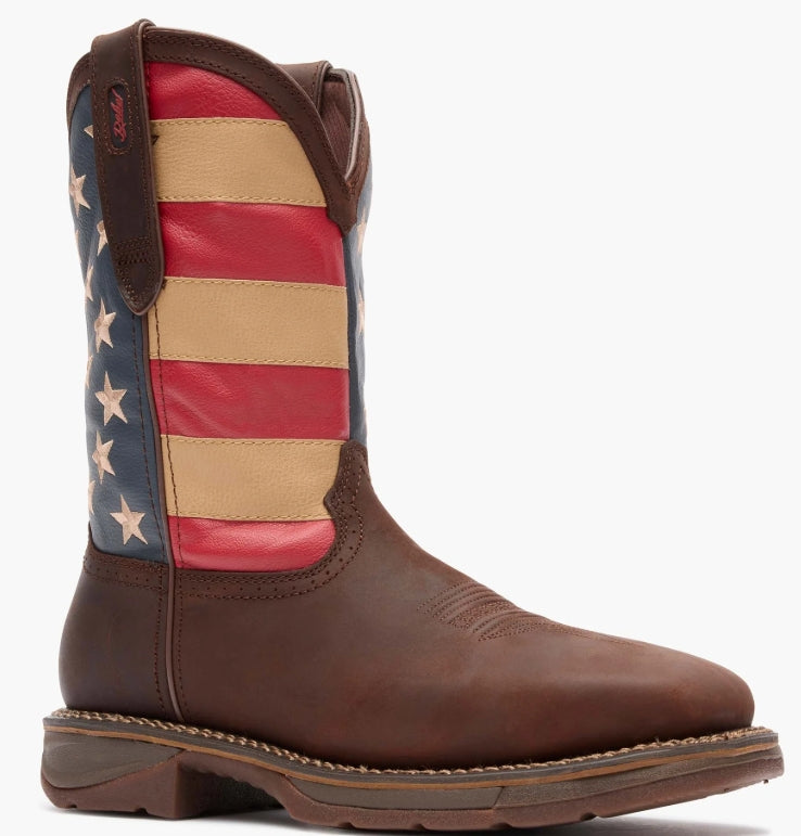 Durango® Workin' Rebel™ Patriotic Steel Toe Work Boot - 8