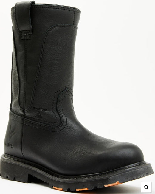 Men's 11" Industrial Wellington Work Boots - Composite Toe - 10.5D