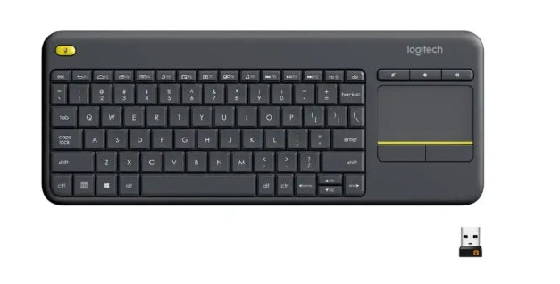 Logitech - K400 Plus TKL Wireless Membrane Keyboard