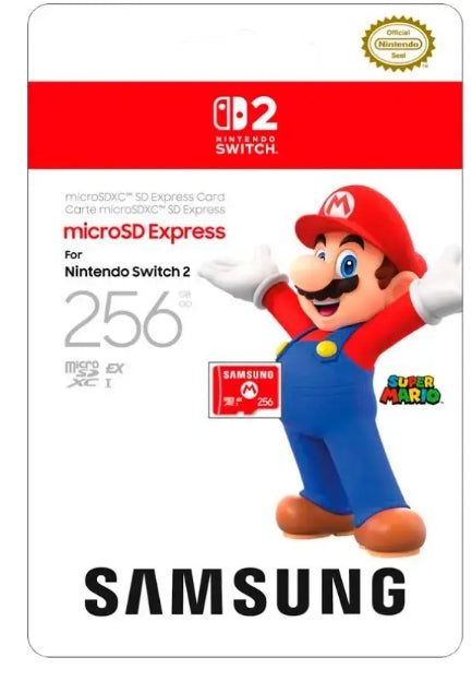 Nintendo - Samsung microSD Express Card – 256GB