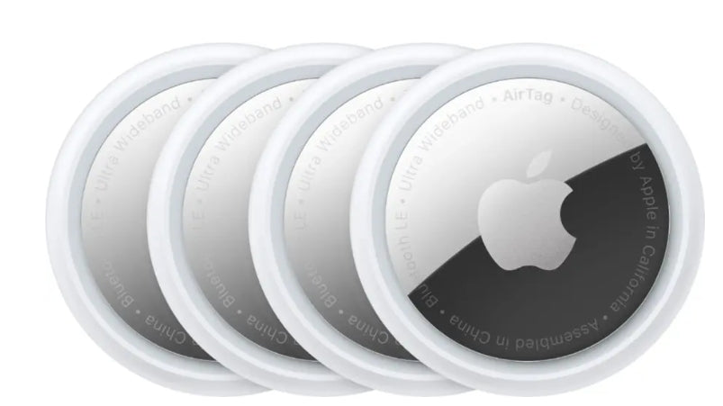Apple - AirTag (4-Pack) - Silver