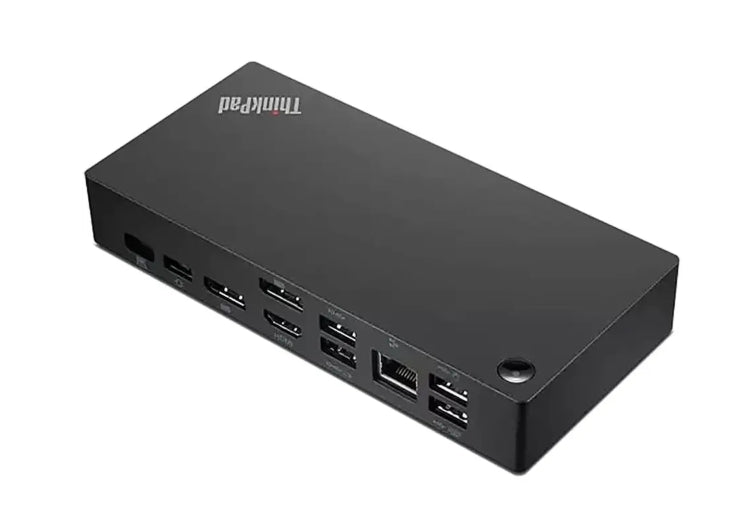 Lenovo - ThinkPad Universal USB-C Dock - Black