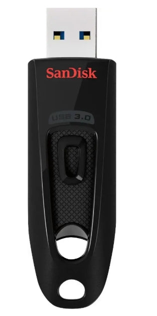 SanDisk - Ultra 64GB USB 3.0 Flash Drive - Black
