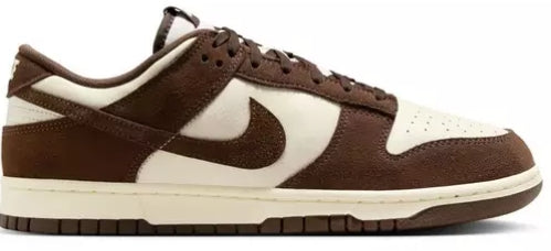 Nike Dunk Low Retro SE Leather/Suede "Pale Ivory/Baroque Brown" Men' Shoe Size 11
