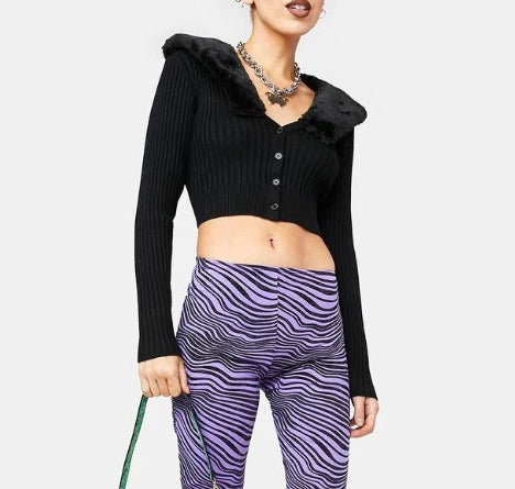 Caught In The Cold Cardigan - Medium