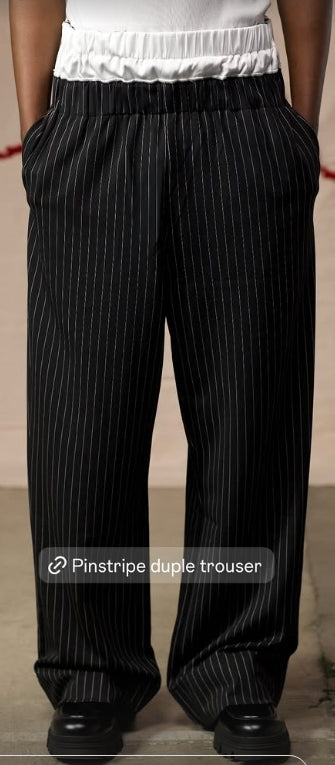 Premium Streetwear - Flash Waisted Trouser Pinstripe