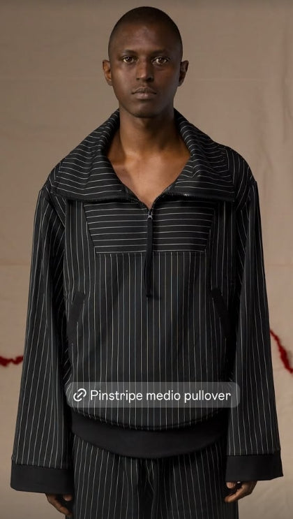 Premium Streetwear - Medio Pull Over Pinstripe