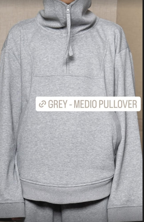 Premium Streetwear - Medio Pull Over Grey