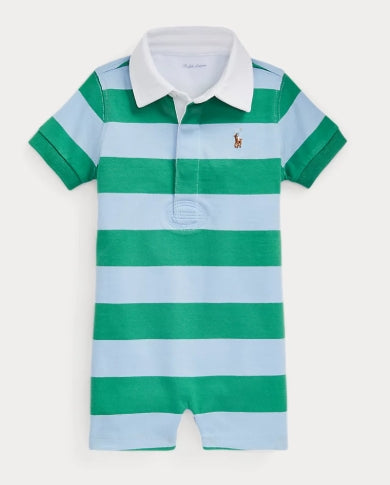 Polo Ralph Lauren Baby Cotton Rugby Shortall 6M