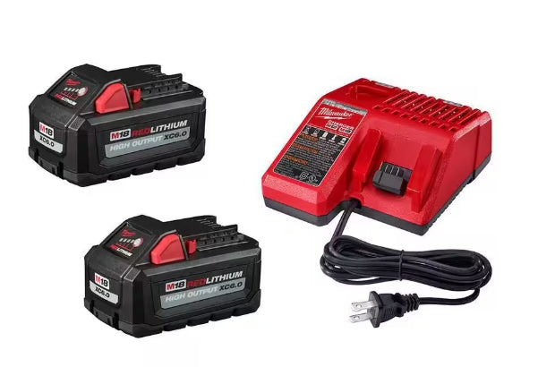 M18 18-Volt Lithium-Ion High Output Starter Kit with Two 6.0 Ah Battery and Charger