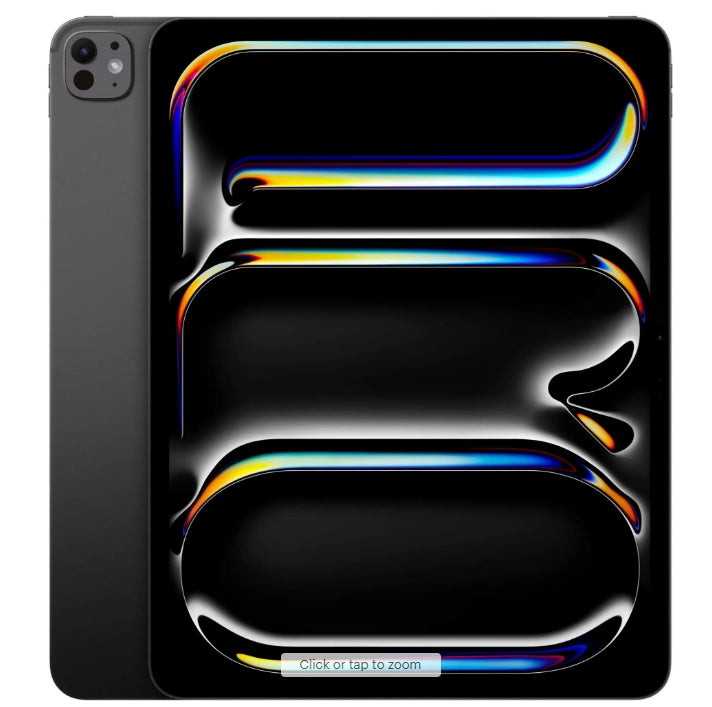 Apple - 13-inch iPad Pro M4 chip Built for Apple Intelligence Wi-Fi 256GB with OLED - Space Black