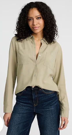 Express Double Pocket Portofino Shirt XS