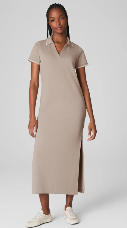 SPANX AirEssentials® Pique Polo Midi Dress XL