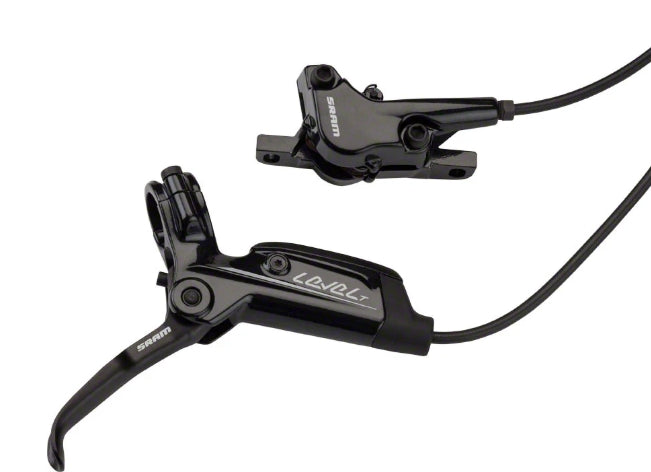 SRAM Level T Disc Brake and Lever - Rear, Hydraulic, Post Mount, Black, A1