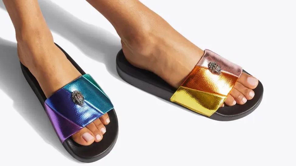 Kurt Geiger Meena Eagle Slides 10W