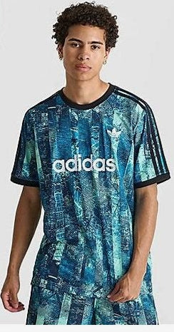 Adidas Men's Originals FTB T-Shirt In Clear Mint Size L