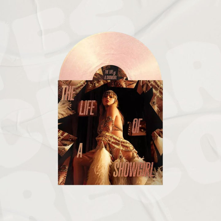 Taylor Swift Record - The Life of a Showgirl: The Crowd is Your King Edition (Summertime Spritz Pink Shimmer Vinyl