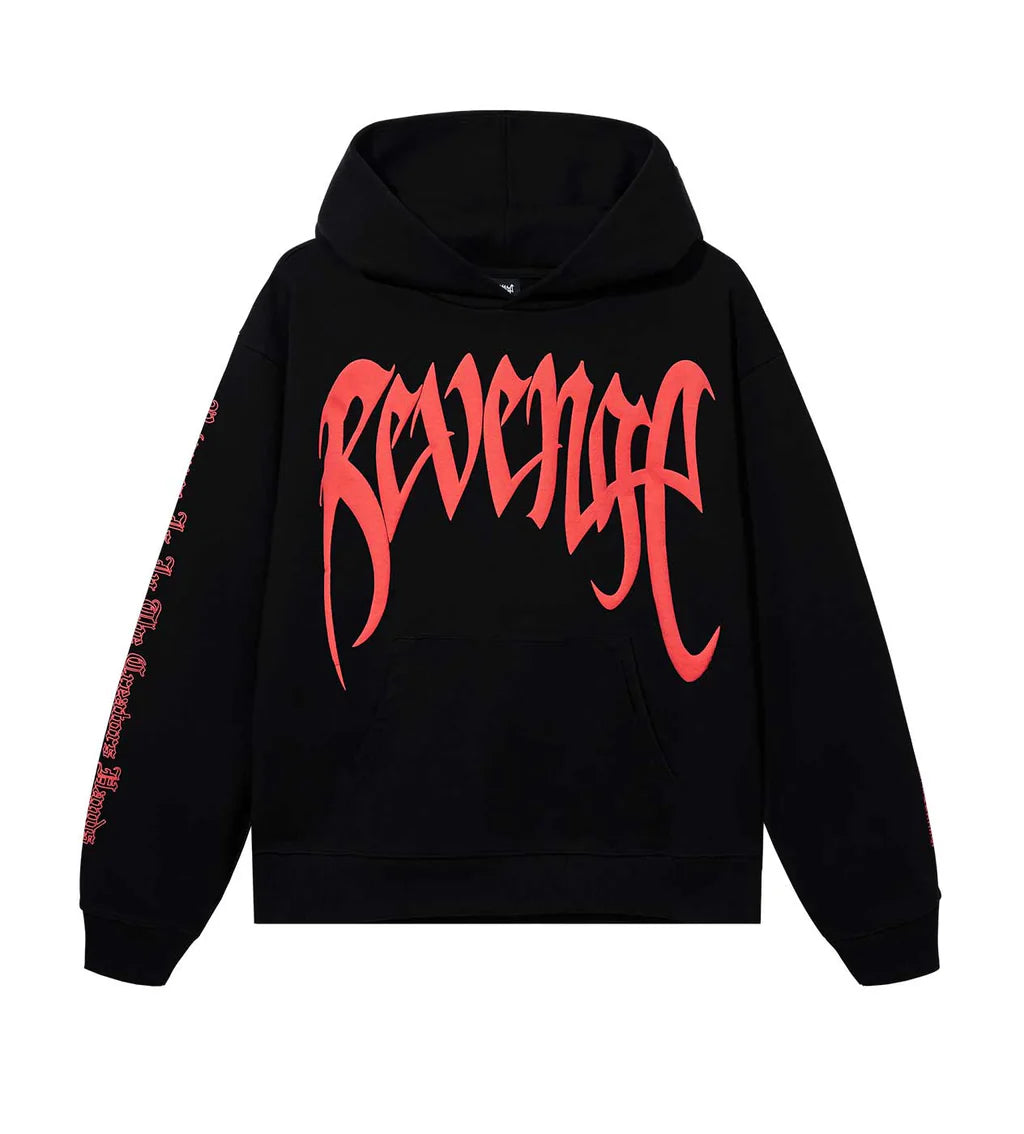 Revenge Xxxtentacion Kill Hoodie Black/Red Size 2XL