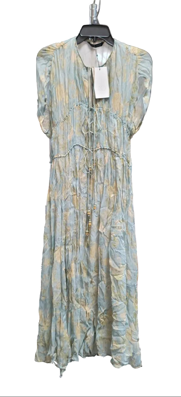 ZARA | Floral Print | Sleeveless | Beaded Stones | XS