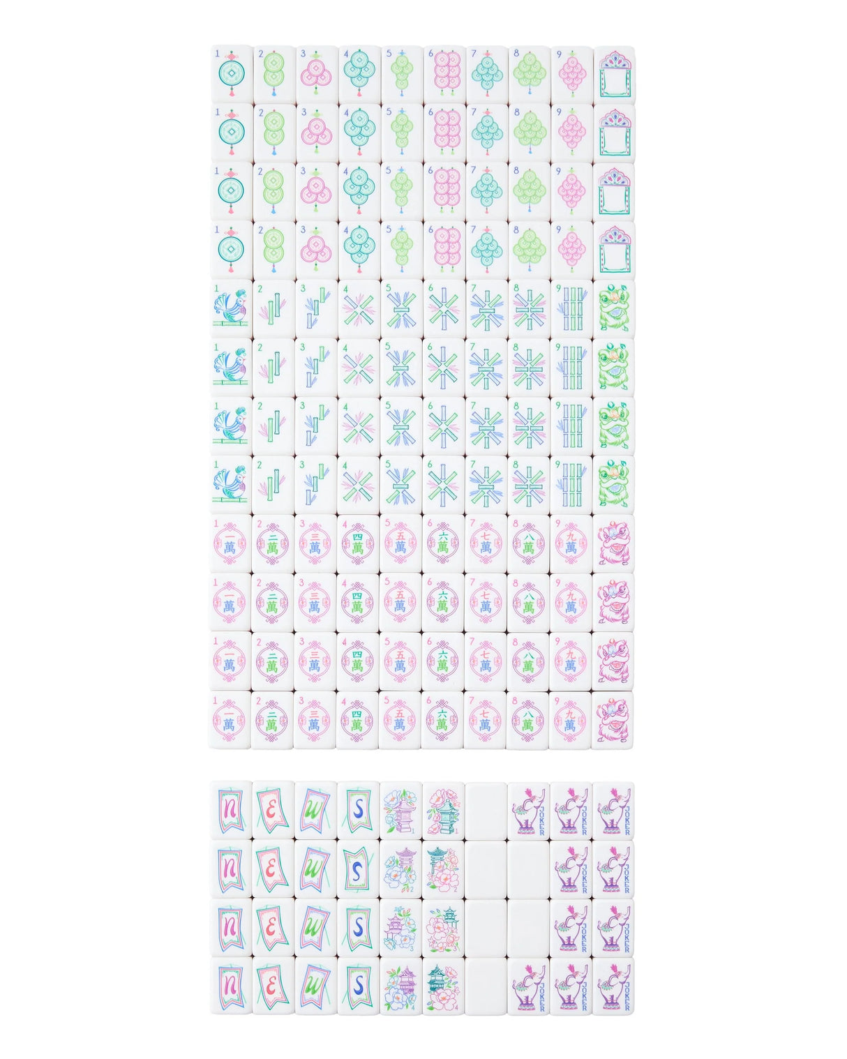 Amara Mahjong Tiles