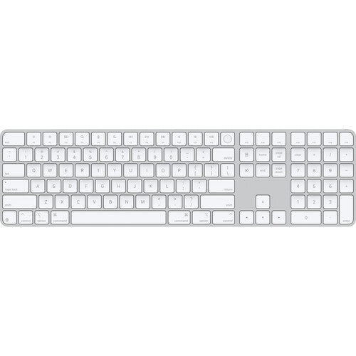 Apple Magic Keyboard with Touch ID and Numeric Keypad (USB-C, White Keys)