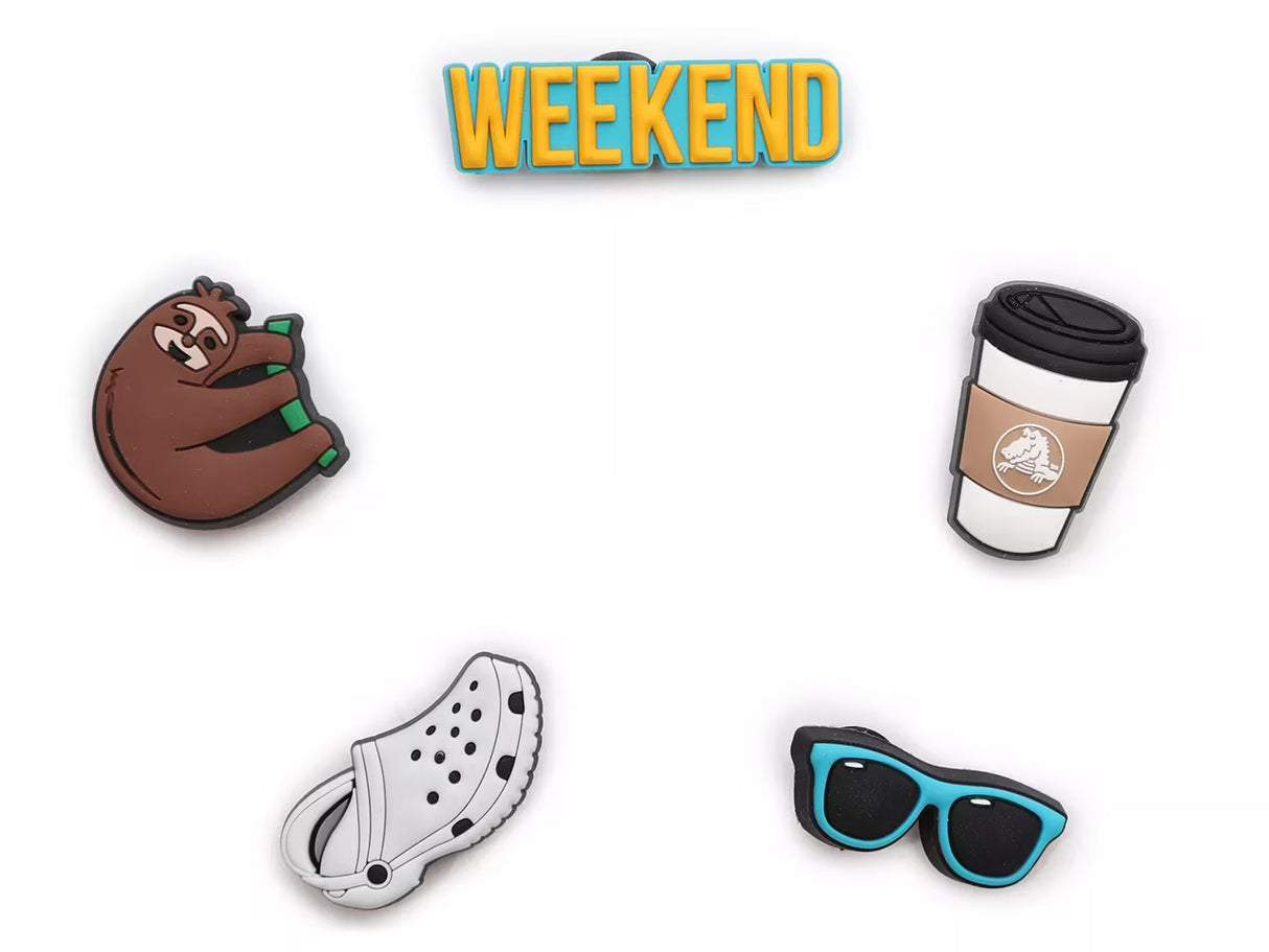 CROC Charms: Weekend Relax 5 Pack