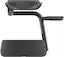 Belkin - UltraCharge Pro 3-in-1 Qi2 25W Magnetic Wireless Charging Dock for iPhone, Apple Watch and AirPods - Charcoal