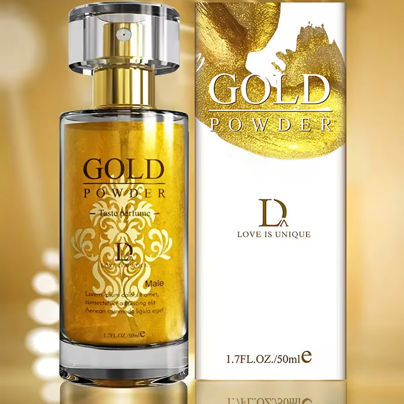 Pheromone Gold Powder Perfume for Men and Women - 50ml