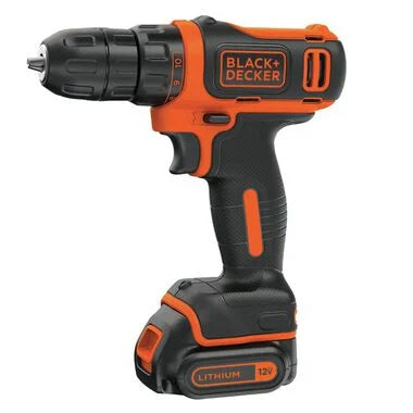 Black and Decker 12V MAX Li-Ion Cordless Drill Kit