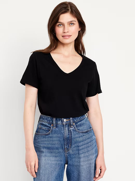 Old Navy Everywear Petite Small Shirt- Charcoal/ Black