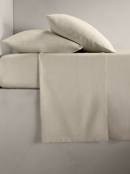 BR Home by Banana Republic Fine Linen Sheet Set - Queen - Linen