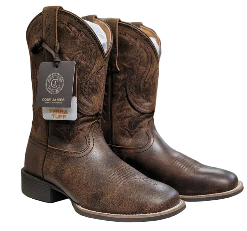 CODY JAMES Men's 9D - Force Performance Western Boots - Broad Square Toe