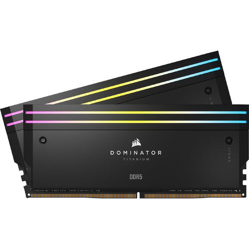CORSAIR 32GB DOMINATOR TITANIUM RGB DDR5 6000 MT/s DIMM Memory Kit (2 x 16GB)