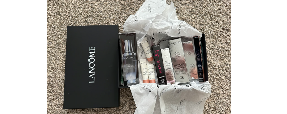 NEW HUGE Lancôme Black Box Bundle