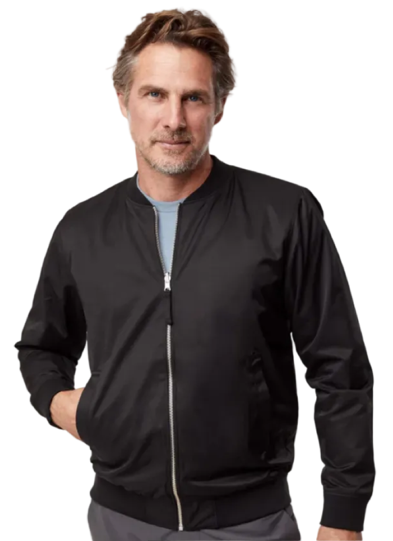 FRESH CLEAN THREADS | Reversible Bomber Jacket | Black | XL