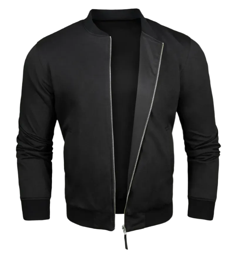 FRESH CLEAN THREADS | Reversible Bomber Jacket | Black | XL