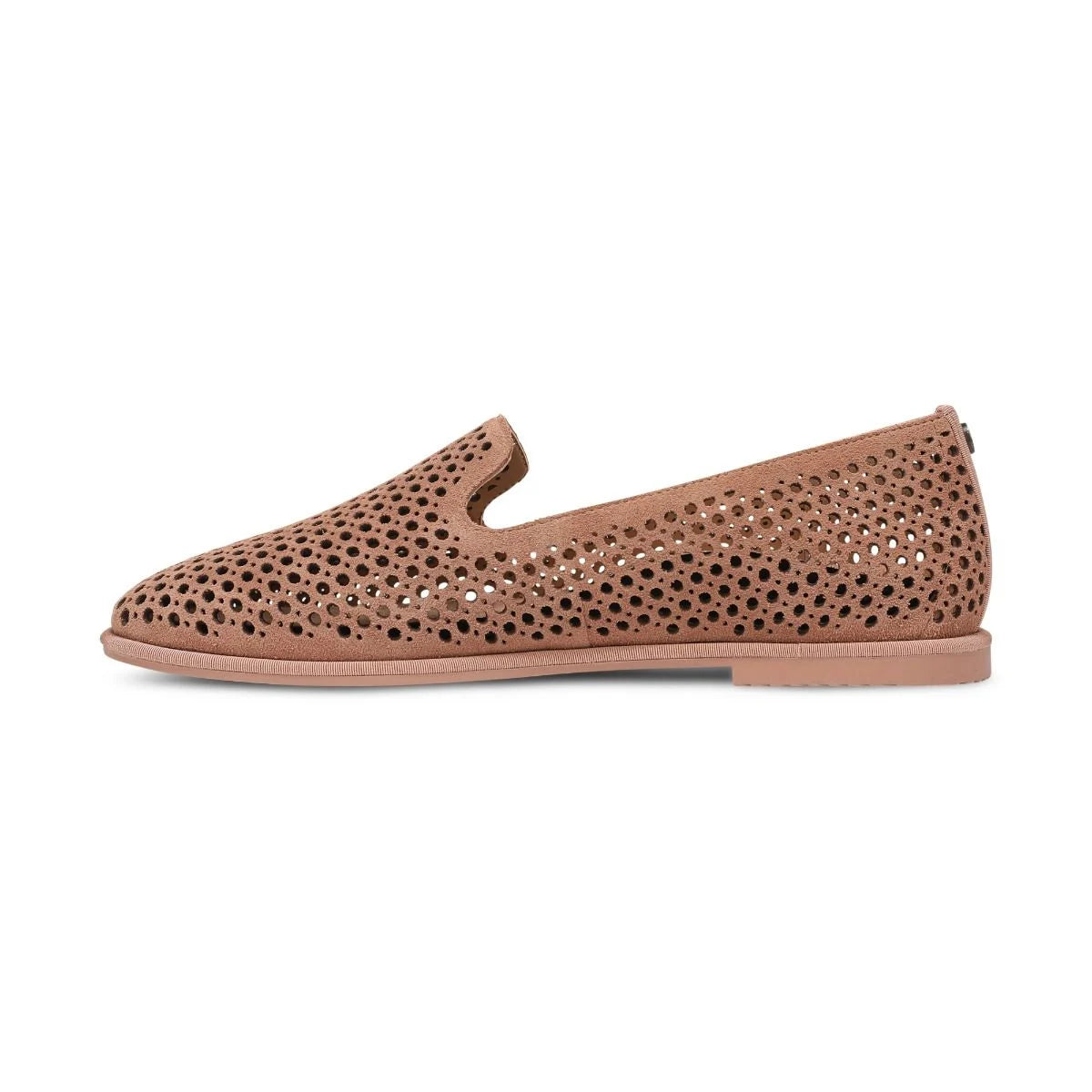 Willa 2.0 Loafer for Women by Vionic - Mocha Mousse Suede - Size 9M