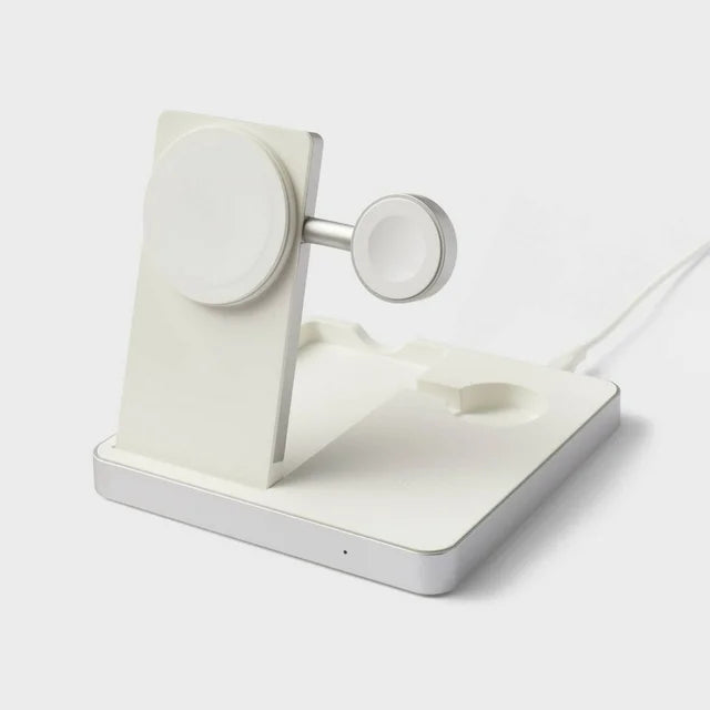 heyday™-3 in 1 Charger for iPhone Watch and Apple AirPods - White