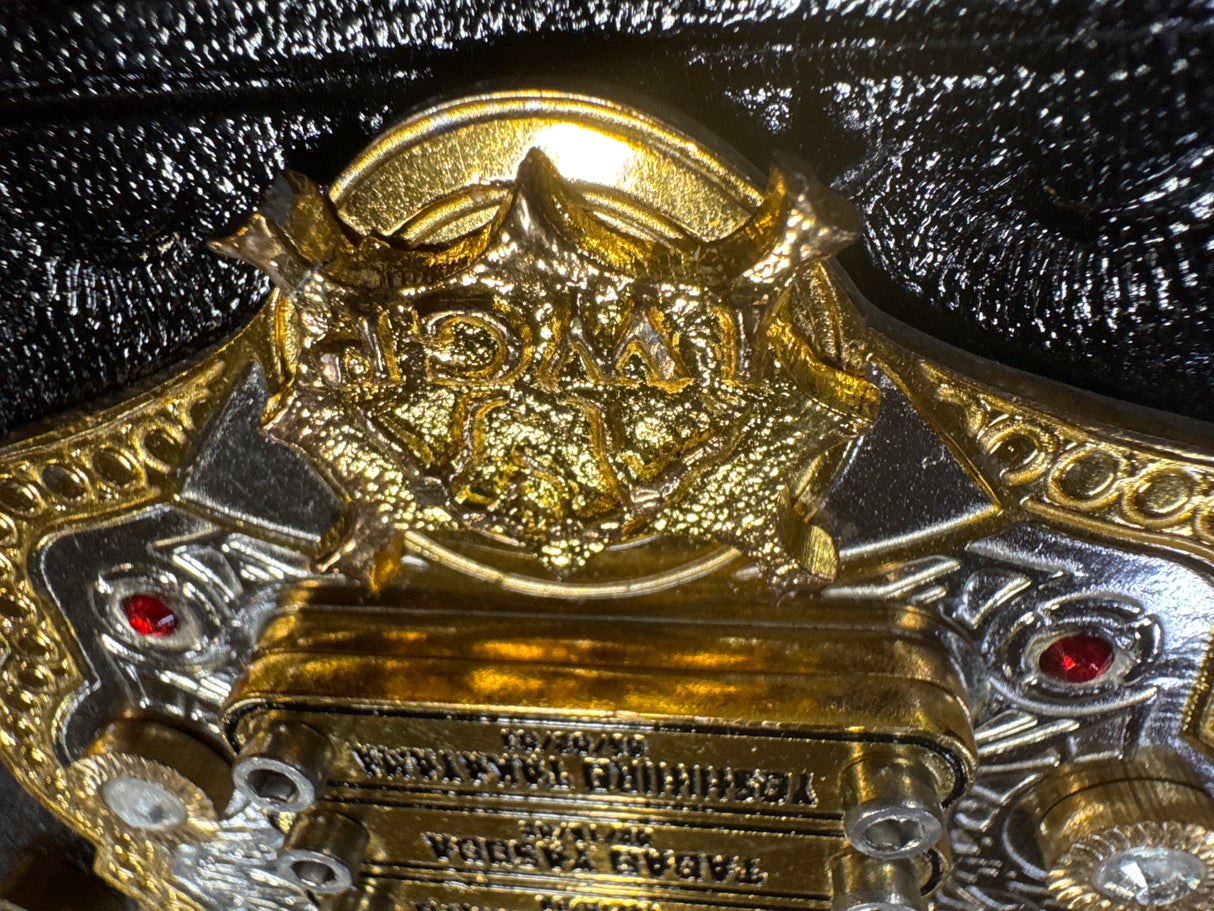 IWGP Heavyweight Replica Double Stacked Championship Belt