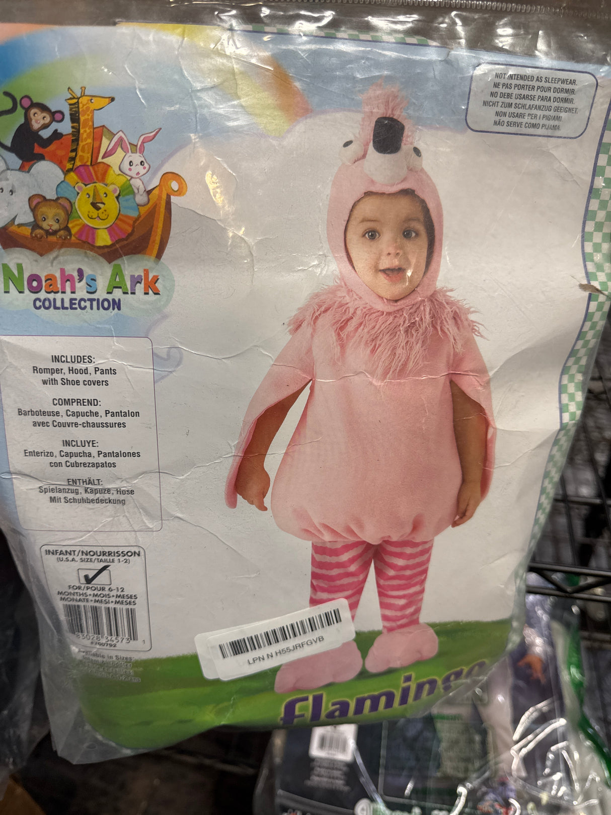 Rubie's Unisex-Child Opus Collection Lil Cuties Flamingo Costume Infant and Toddler Costumes Toddler