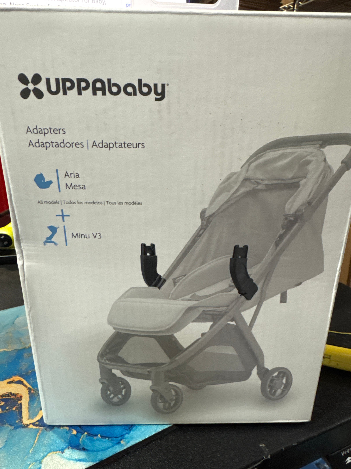 UPPAbaby Adapters for Minu V3 - Mesa/Mesa V2, Mesa Max