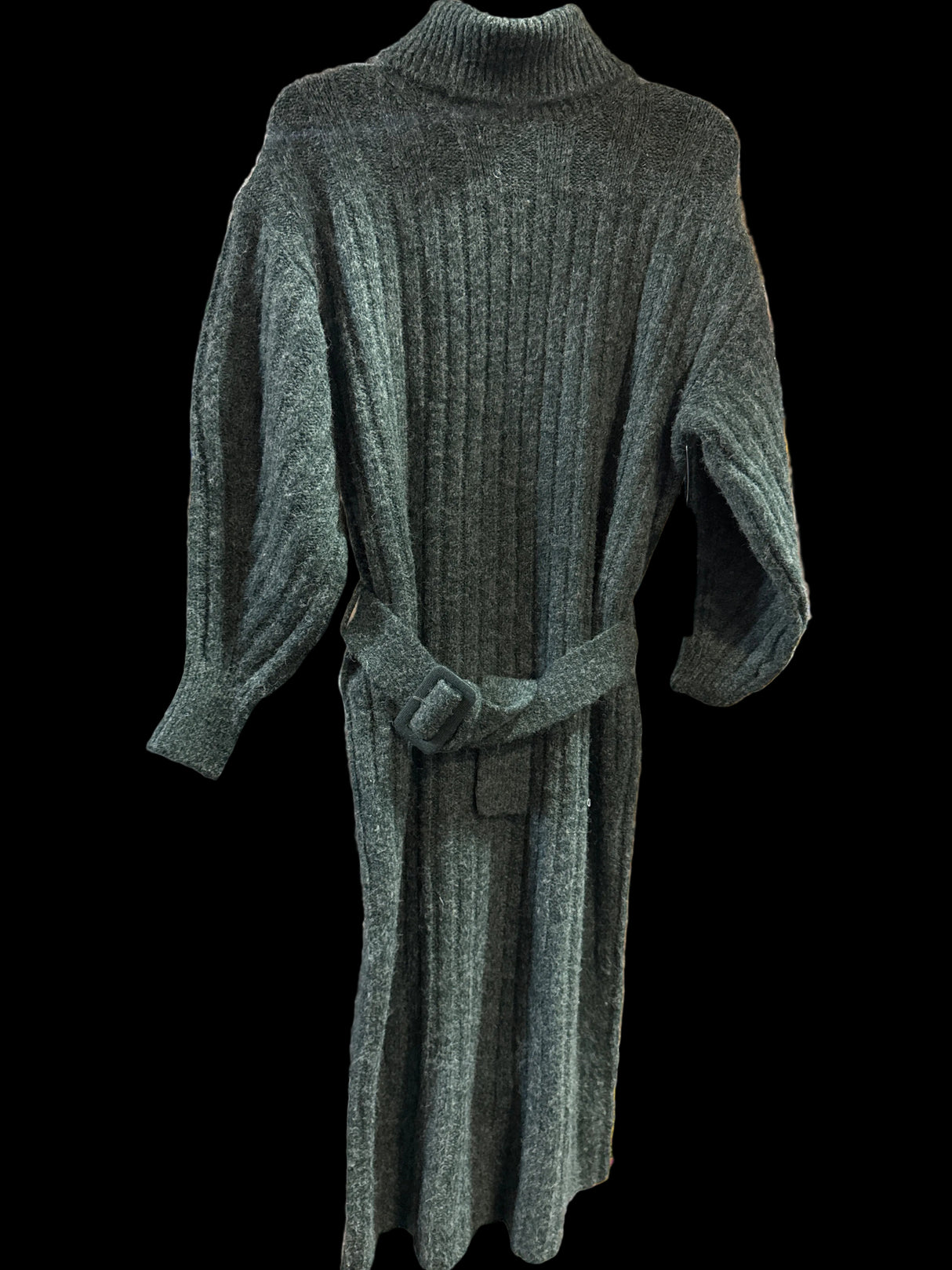Anthropologie-Dark Green Sweater DRESS- WOMAN'S SIZE: XS PETITE
