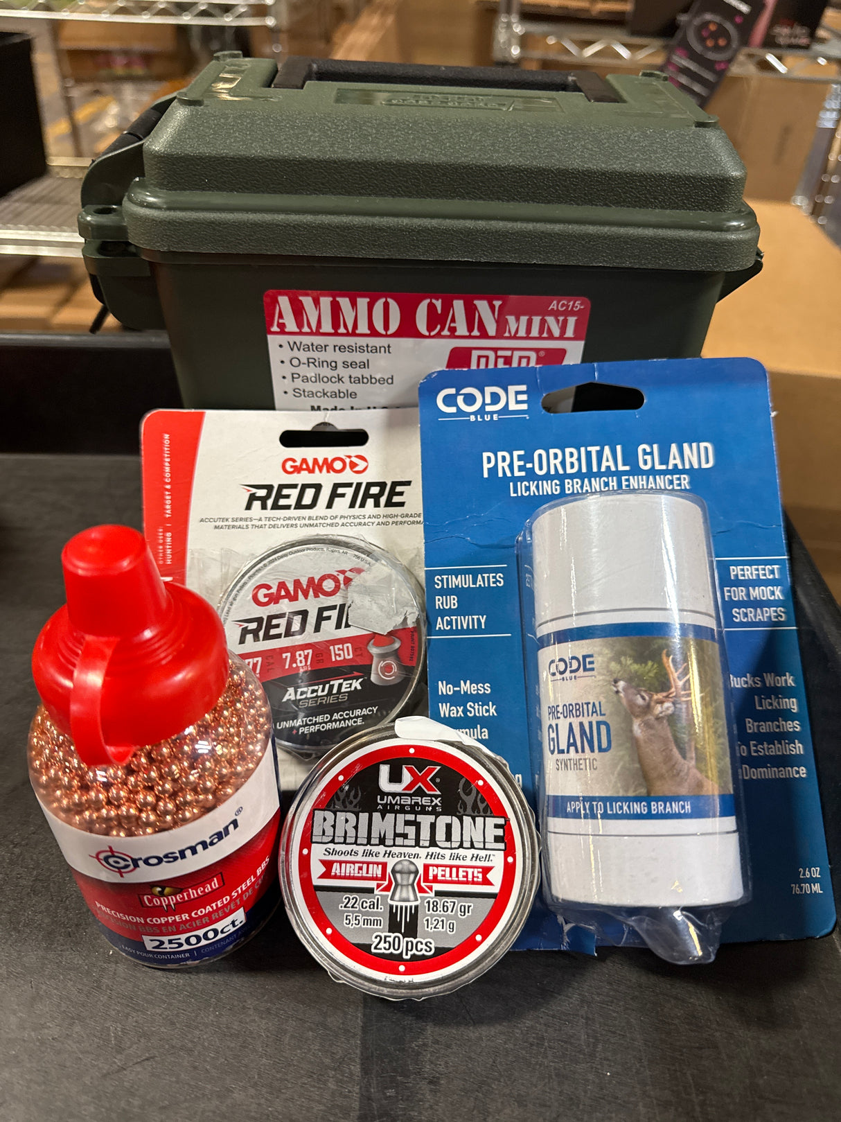 MTM Mini Ammo Can Forest Green Bundle of (5)