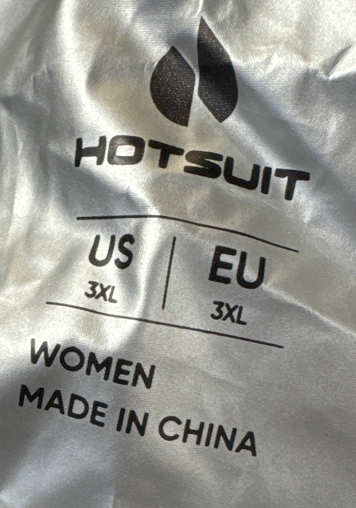 HOTSUIT Sauna Suit for Women Anti Rip Sweat Suit for Weight Loss Odorless Sauna Jacket Pant for Workout Gym, Black, 3XL