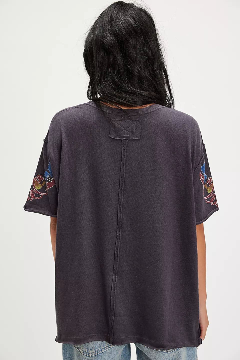 Free People We The Free Cosmic Bloom Graphic Tee Size: M