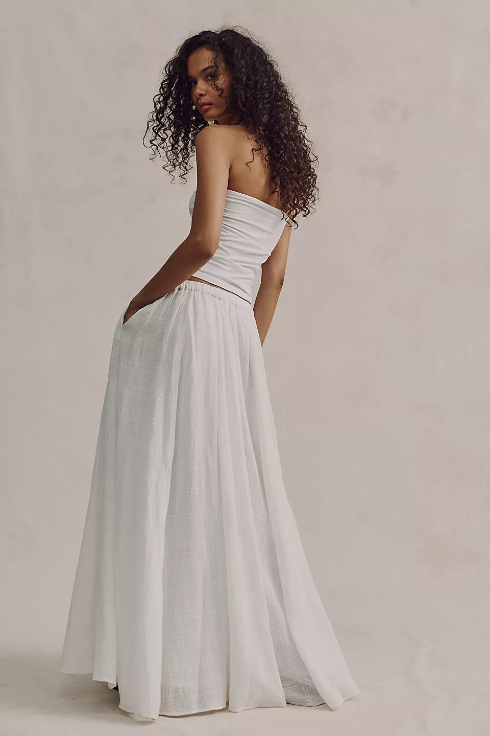 Ives Solid Maxi Skirt WOMEN'S XS