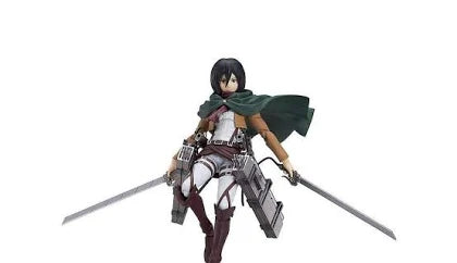 20cm Attack on Titan Mikasa Ackerman Plush Doll Anime