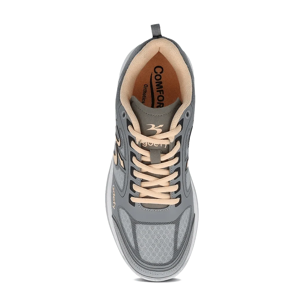 Women's Grey/Peach ION Wide. (US-10)